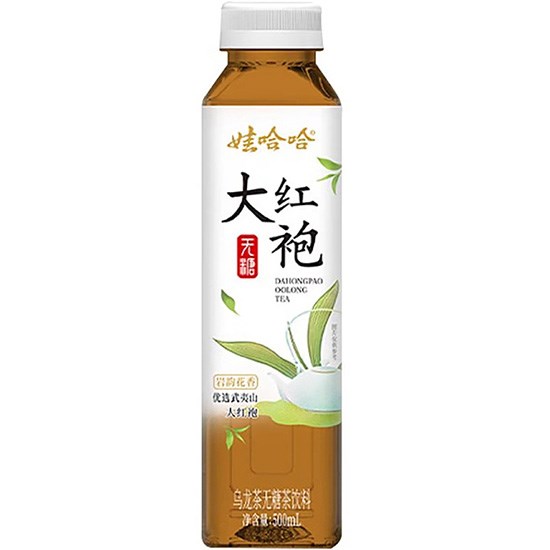 娃哈哈 無糖大紅袍茶飲料500ml