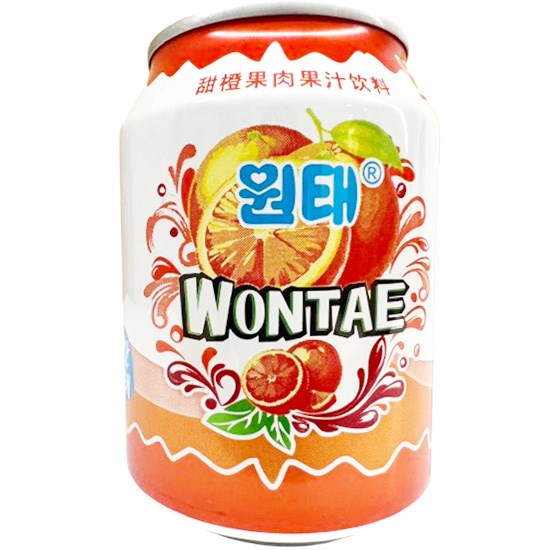 【賞味期16.01.2026】Wontae 甜橙味果汁飲料238ml