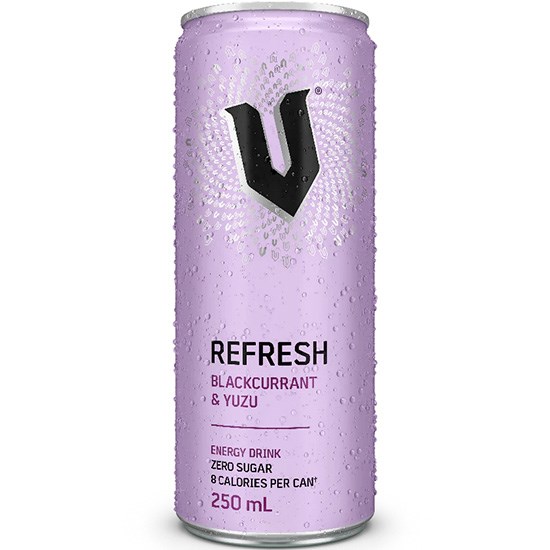 V Refresh 黑加侖柚子味能量飲料250ml