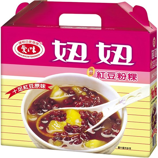 愛之味 蒟蒻紅豆粉粿260g*12p