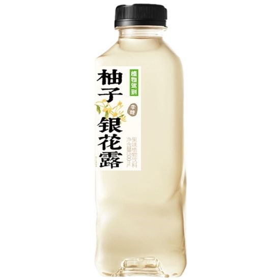 植物駕到 0糖柚子金銀花植物飲料500ml