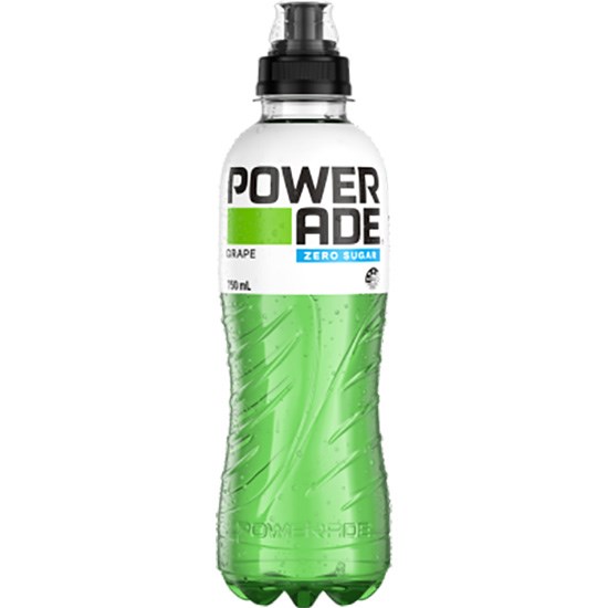 Powerade Sports Drink Grape Zero Sugar 750ml
