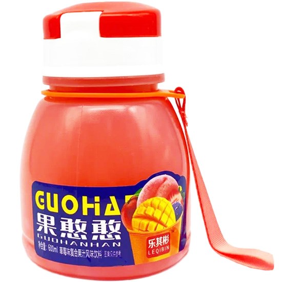 樂其彬 草莓味複合果汁飲料600ml