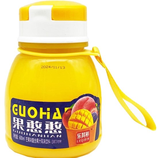 樂其彬 芒果味複合果汁飲料600ml