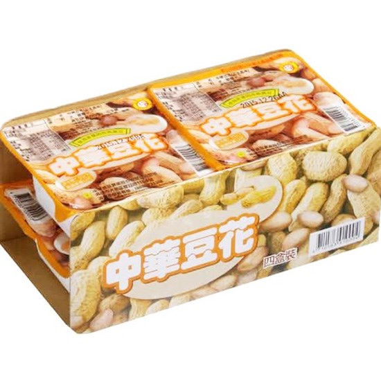 中華 花生豆花(4入)600g