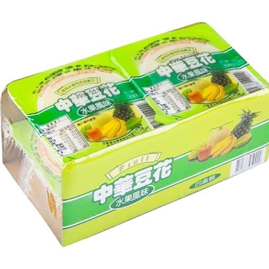 中華 水果風味豆花(4入)600g