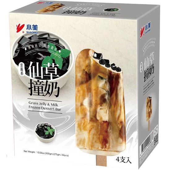 小美 仙草撞奶冰棒(4入)300g