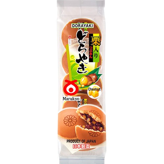 Marukyo 冷凍栗子紅豆味銅鑼燒(5入)300g