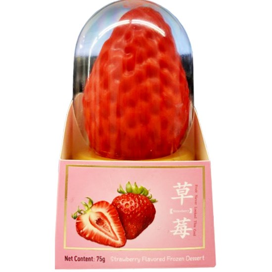 Yumelo 冷凍草莓味甜品75g