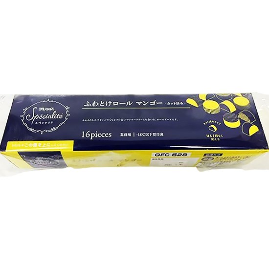【賞味期20.05.2026】Ajinomoto 冷凍芒果味蛋糕卷(16入)180g