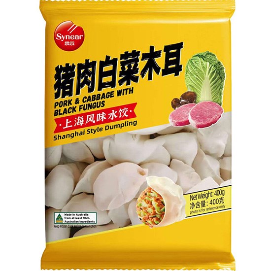 思念 上海風味豬肉白菜木耳水餃400g