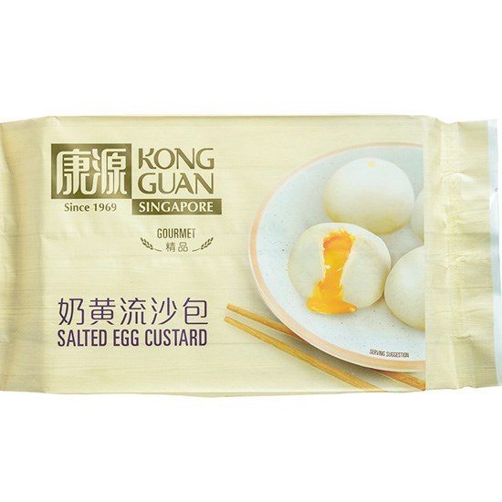 康源 奶黃流沙包(6入)300g