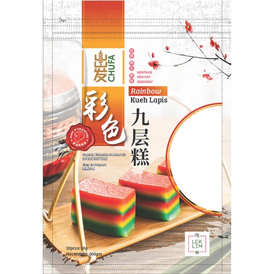 Chufa 彩虹九層糕(6入)300g