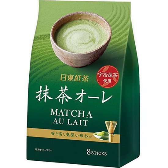 Nittoh 即溶抹茶歐蕾茶飲料(8入)96g
