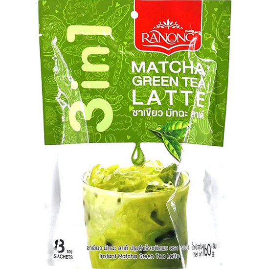 Ranong Tea 3合1抹茶拿鐵(8p)160g