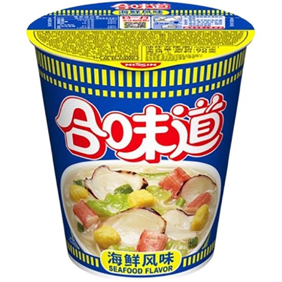 日清 合味道 海鮮杯麵(大陸版)76g