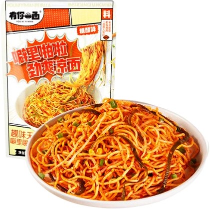 有你一麵 糖醋味勁爽涼麵212g