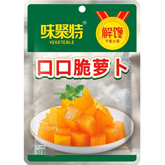 味聚特 口口脆蘿蔔乾63g