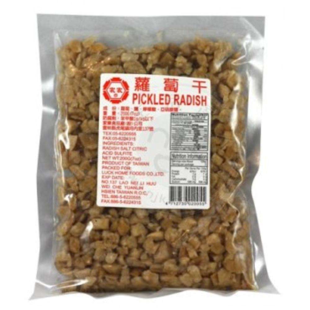 家家 碎脆蘿蔔乾200g JJ Pickled Radish 200g