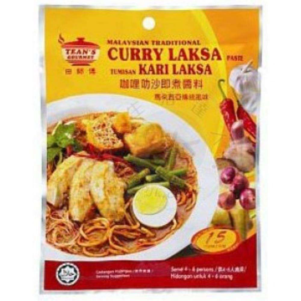 田師傅 咖喱叻沙即煮醬料200g Tean's Laksa Curry Paste 200g