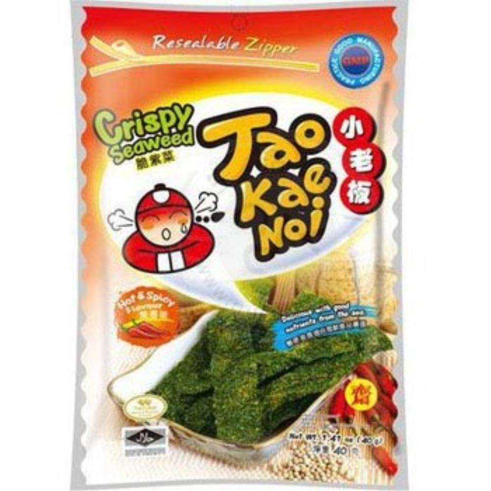 小老闆 脆紫菜(辣香味)36g TKN Crispy Seaweed Spicy Flv 40g