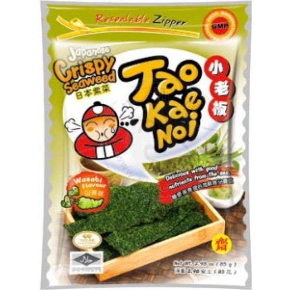 小老闆 脆紫菜(山葵味)36g TKN Crispy Seaweed Wasabi Flv 40g