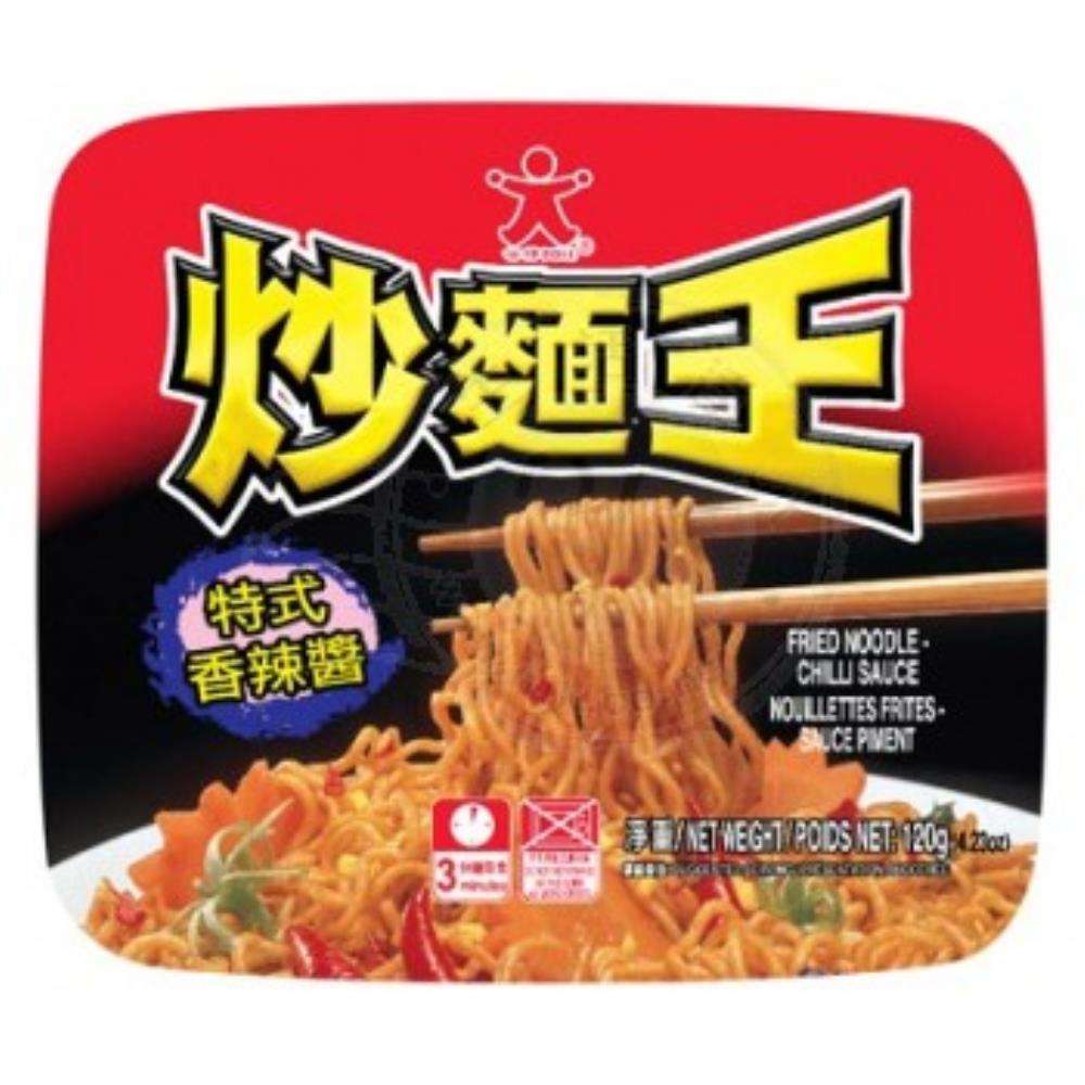 公仔 炒麵王 特色香辣醬碗麵 120g Doll Fried Noodle - Chilli Sauce Nouillettes 120g