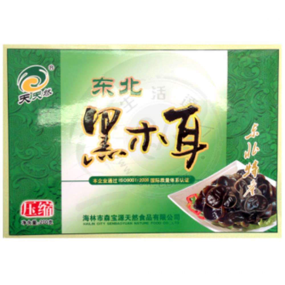 威虎 壓縮東北黑木耳200g WH Dried Black Fungus 200g