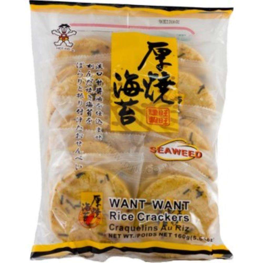 旺旺 厚燒海苔 (12p)160g