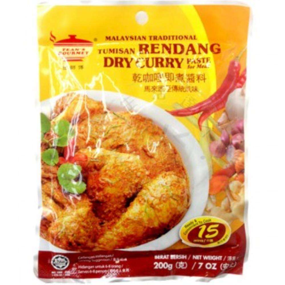 田師傅 乾咖喱即煮醬料200g Tean’s Dry Curry Paste For Meat 200g