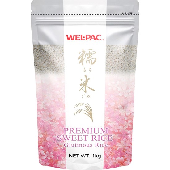 Welpac 優級圓糯米1Kg