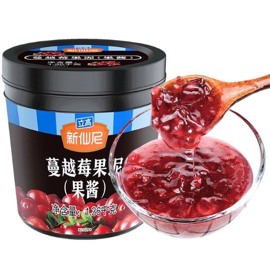 【賞味期27.09.2025】新仙尼  蔓越莓果醬/果泥1.36kg