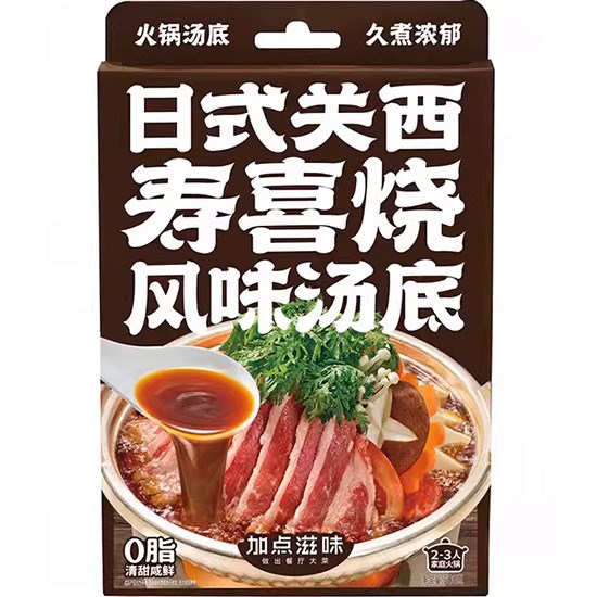 加點滋味 日式關西壽喜燒風味湯底100g