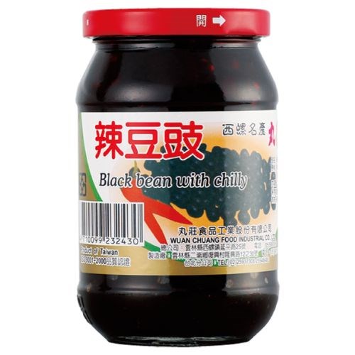 丸莊 辣豆豉 380g