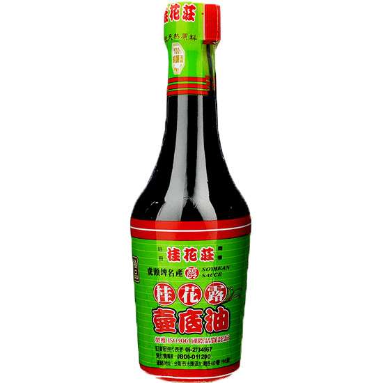 桂花莊 桂花露壺底油375g