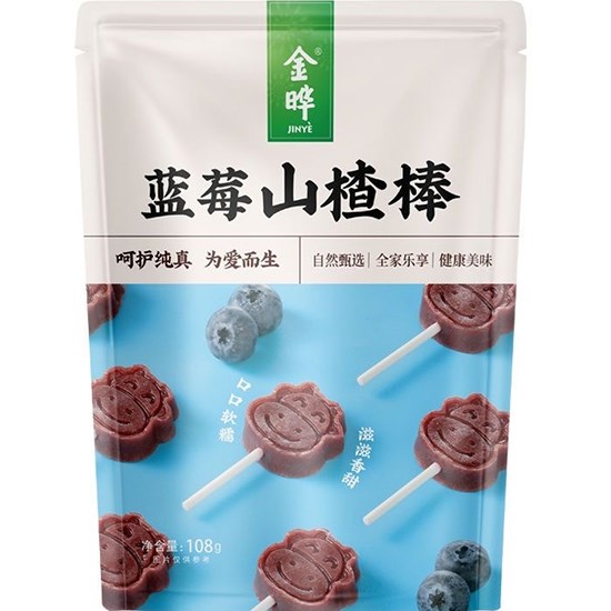 金曄 藍莓味山楂棒108g