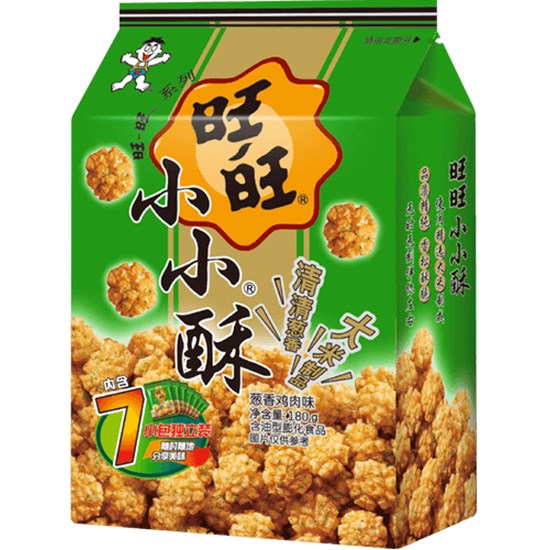 旺旺 蔥香雞肉味小小酥(7入)180g