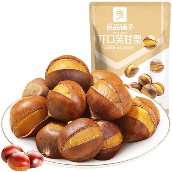 良品鋪子 開口笑甘栗120g