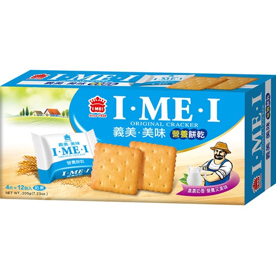 義美 美味營養餅乾205g