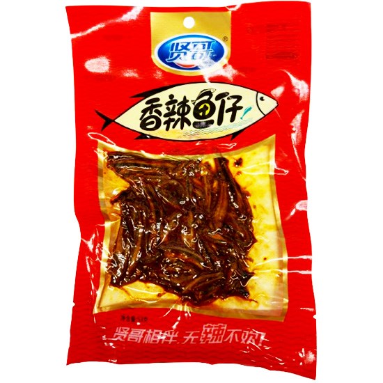 賢哥 香辣味魚仔53g
