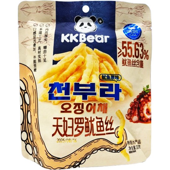 超友味 原味天婦羅魷魚絲30g