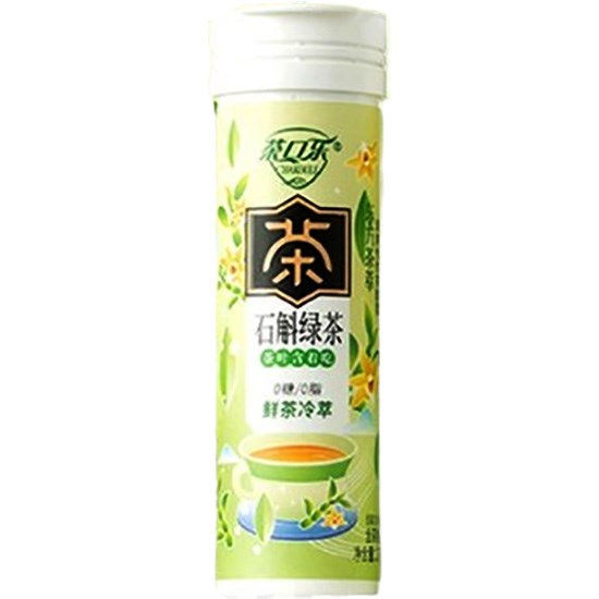 茶口樂 石斛綠茶鮮茶冷萃含片27g