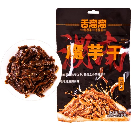 舌溜溜 麻醬味魔芋乾118g