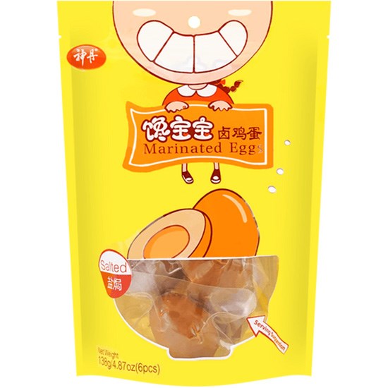 神丹 饞寶寶 鹽焗味滷雞蛋138g