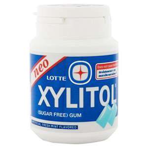 Lotte 無糖口香糖清涼薄荷味58g Lotte Chewing Gum Fresh Mint (Sugar Free) 58g