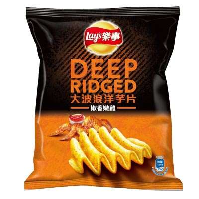 樂事 椒香嫩雞大波浪洋芋片34g