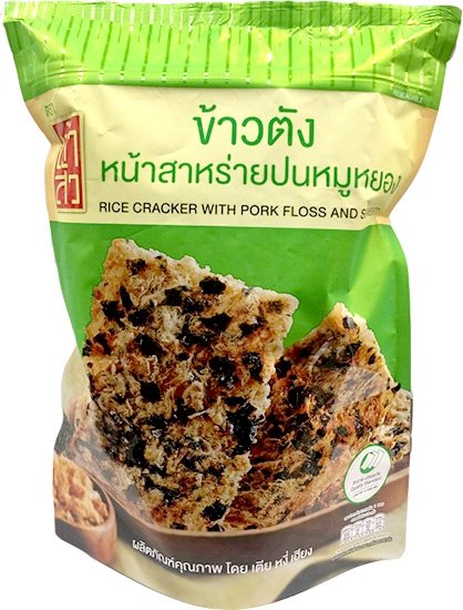 座山 豬肉鬆海苔味米餅100g