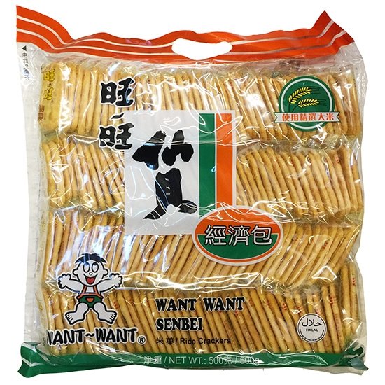 旺旺 仙貝經濟包500g