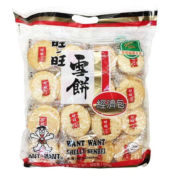 旺旺 大雪餅經濟包500g