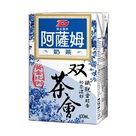 阿薩姆 雙茶會 烏龍奶茶400ml